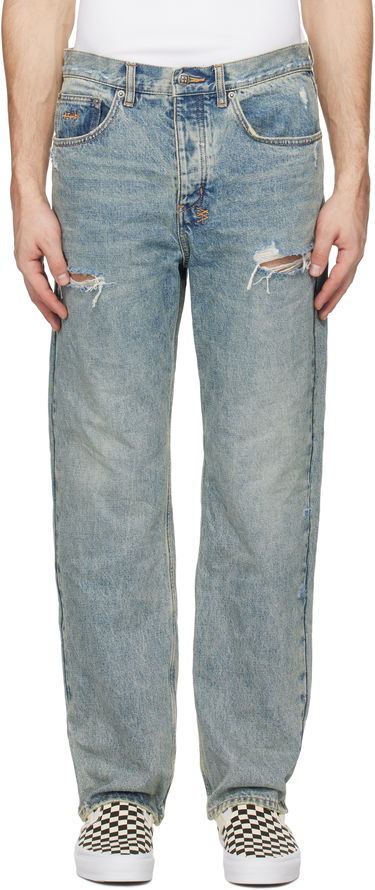 Jeans Ksubi Ksubi Anti K Stage Dive Trashed Jeans Sininen | MPS25DJ030, 0