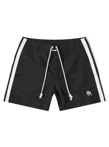 Uimapuvut Palm Angels Monogrammed Swim Short Musta | PMFA009S22FAB0011001
