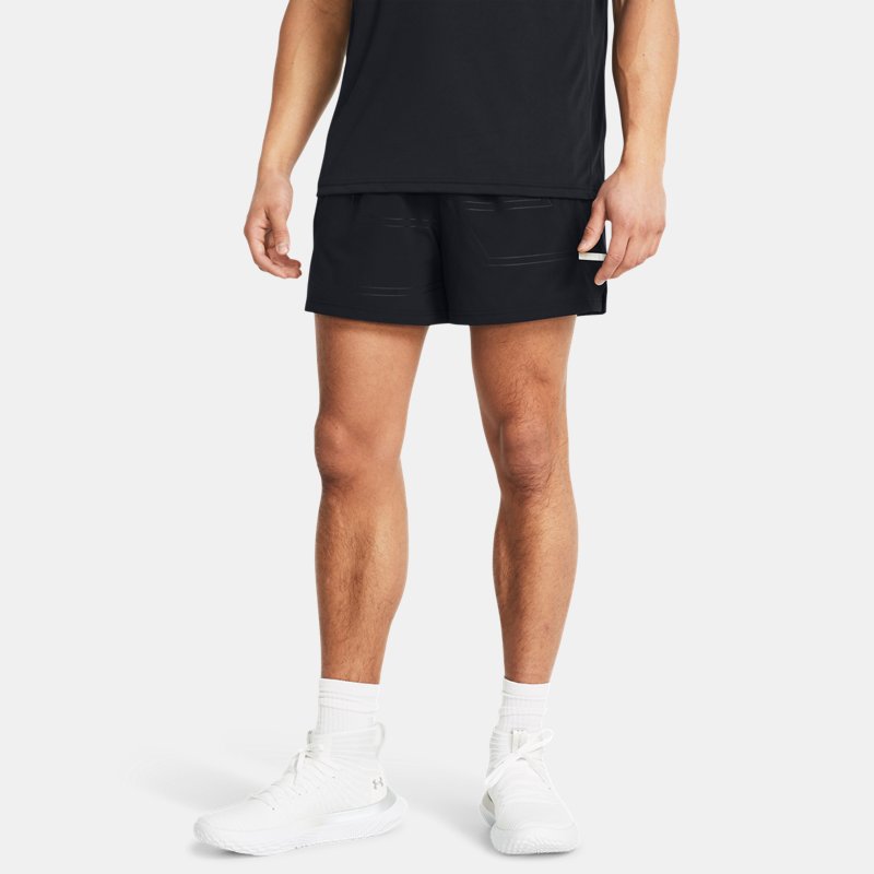 Shortsit Under Armour Zone Pro Shorts (12 cm) für Herren Schwarz Musta | 1384141-001