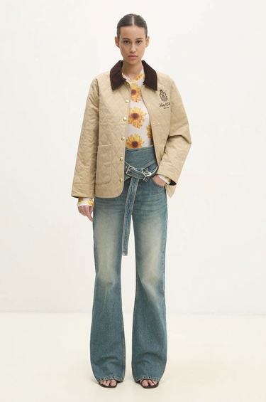 Takki Sporty & Rich Sporty & Rich Vendome Quilted Jacket Beige | OW008512205BE01, 5