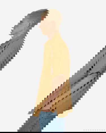 Paita A.P.C. Ross Shirt Beige | COGWI-H12541, 2