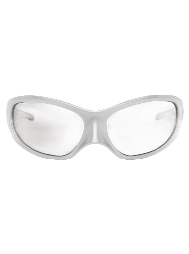 Aurinkolasit Balenciaga Skin XXL Cat Sunglasses "Silver" Metallinen | BB0252S-005
