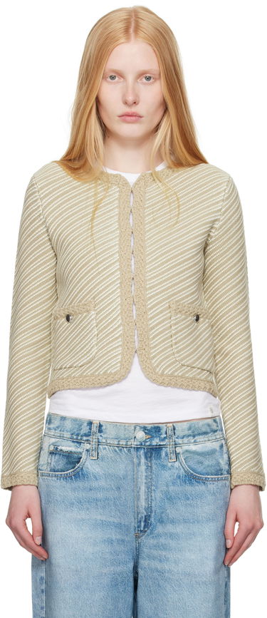Villapaita rag & bone Rag & Bone Claire Knit Cardigan Beige | WAS25P026SD26, 0