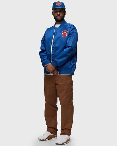 Bomber-takki Mitchell & Ness NBA LIGHTWEIGHT SATIN BOMBER VINTAGE LOGO NEW YORK KNICKS Sininen | SJKT6599-NYKYYPPPROYA, 1