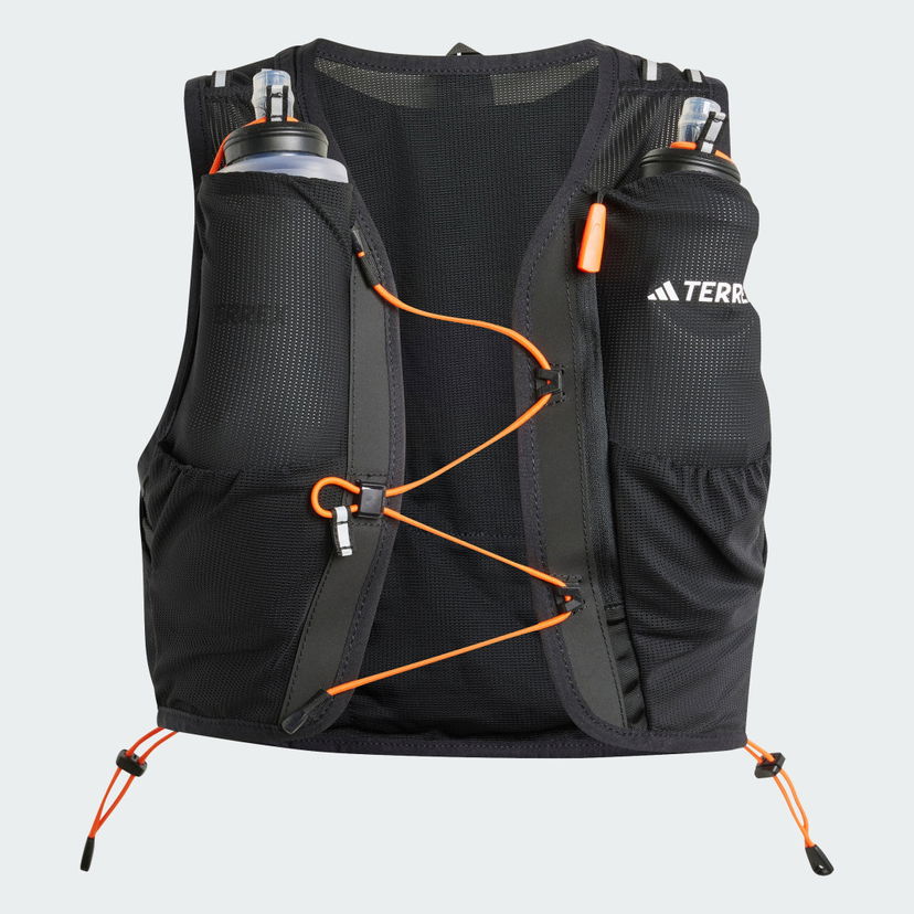 Reppu adidas Performance Trail Running Techrock 5 L Vest Musta | IW3651