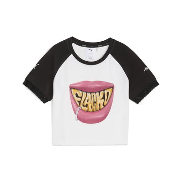 T-paita Puma A$AP ROCKY x PUMA Flacko Smile Baby Tee Musta | 633419_02, 5