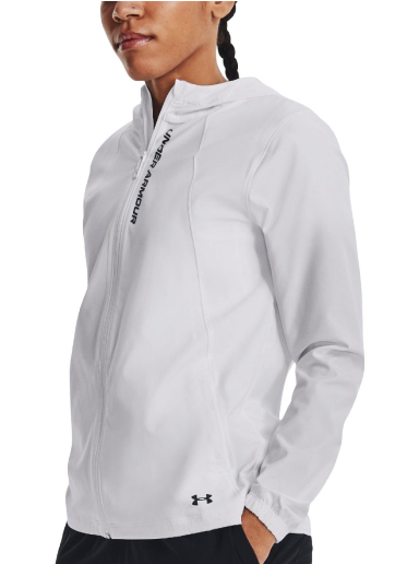 Takki Under Armour UA OutRun the Storm Valkoinen | 1377043-100
