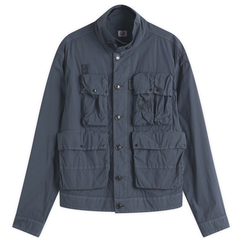 Tuulitakki C.P. Company C.P. Company Multi Pocket Short Jacket Sininen | 18CMOW020A-006439G-BLU