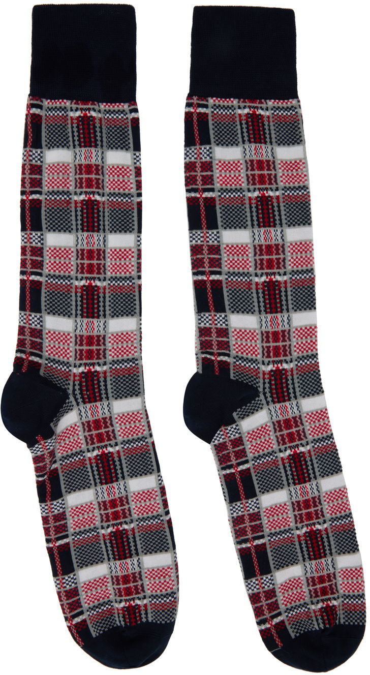 Sukat Thom Browne Thom Browne Check Socks Monivärinen | MAS155A-Y3012
