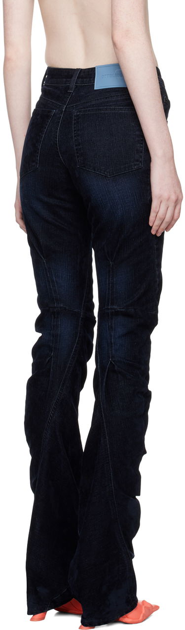Jeans Ottolinger Ottolinger Offset Scrunch Jeans Sininen | 1701712, 2