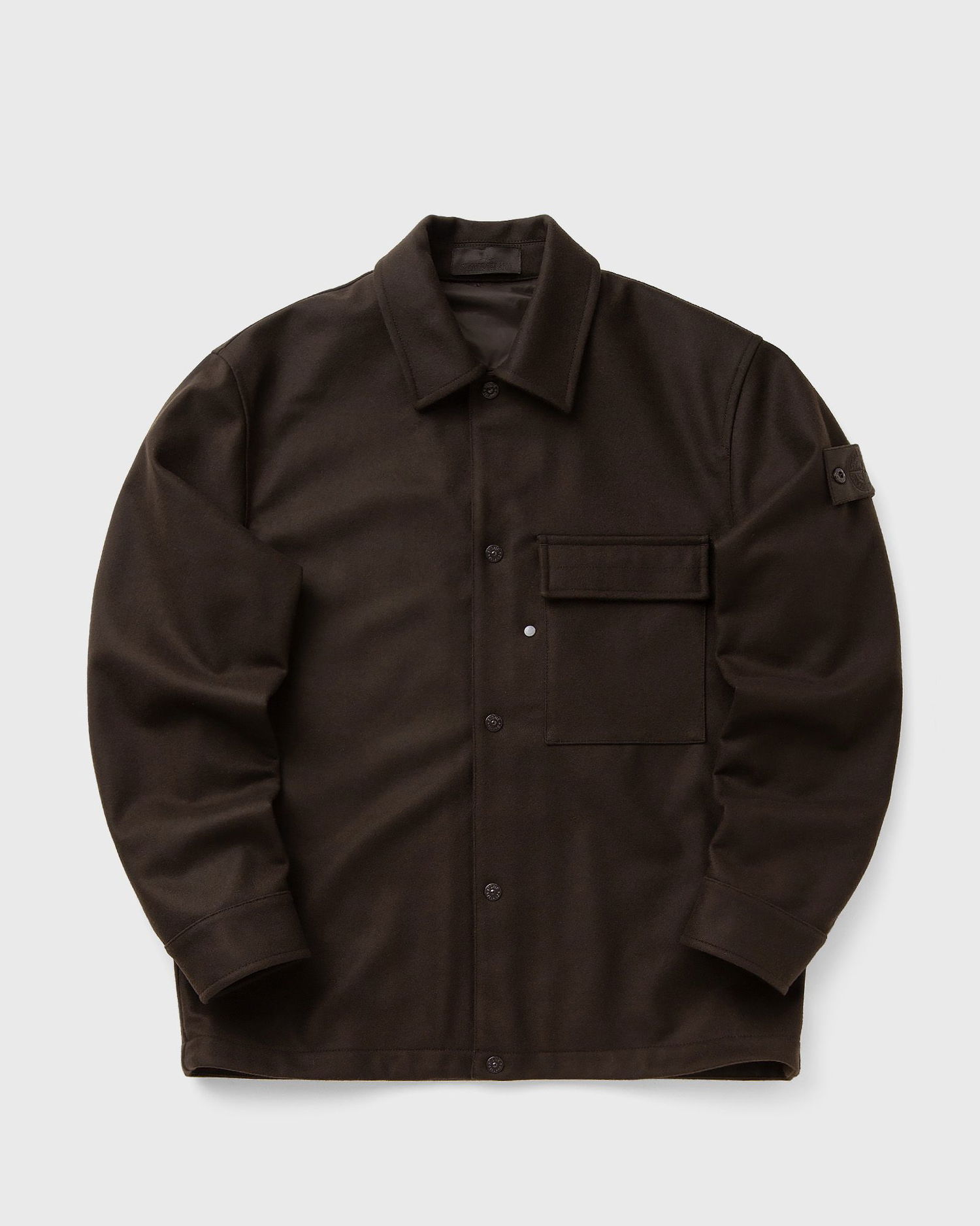 Paita Stone Island Wool Overshirt Ruskea | K2S151200028S0F24.V0070, 0