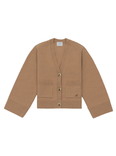 Villapaita AXEL ARIGATO Memory Relaxed Cardigan Ruskea | A0443002