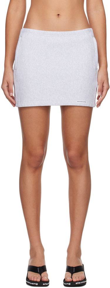 Hame Alexander Wang Wang Zip Miniskirt Harmaa | 4CC1245056, 0