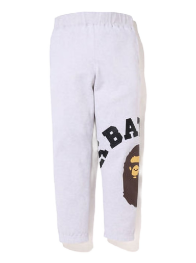 Verryttelyhousut BAPE Giant College Sweatpants Valkoinen | 1I80-152-005