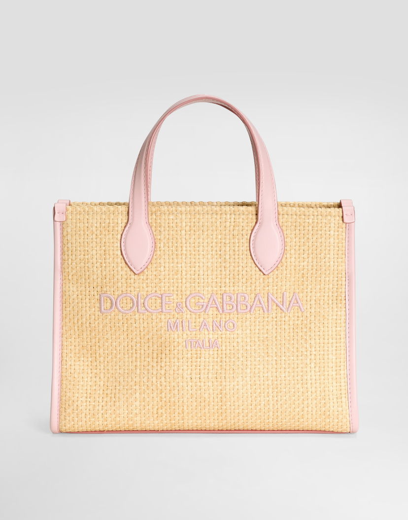 Kangaskassi Dolce & Gabbana Dolce & Gabbana Straw Tote Bag Beige | EB0252AY3108L851