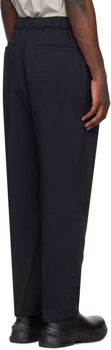 Housut WOOYOUNGMI WOOYOUNGMI Drawstring Trousers Musta | W231PT23, 2