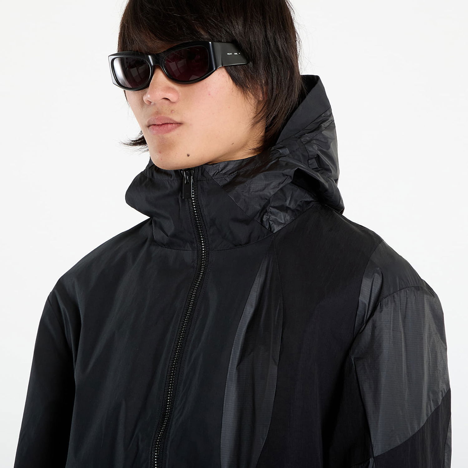 Takki HELIOT EMIL HELIOT EMIL Polarize Hooded Jacket Musta | AW25_M_02_159_BLK01, 1