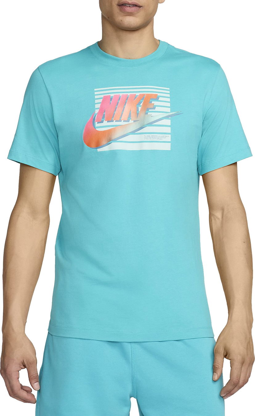 T-paita Nike M NSW TEE 6MO FUTURA Turkoosi | fq7995-345