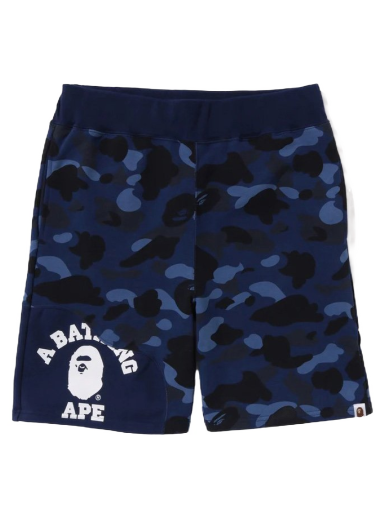 Shortsit BAPE Color Camo Cutting Sweat Shorts Tummansininen | 1J30-153-012