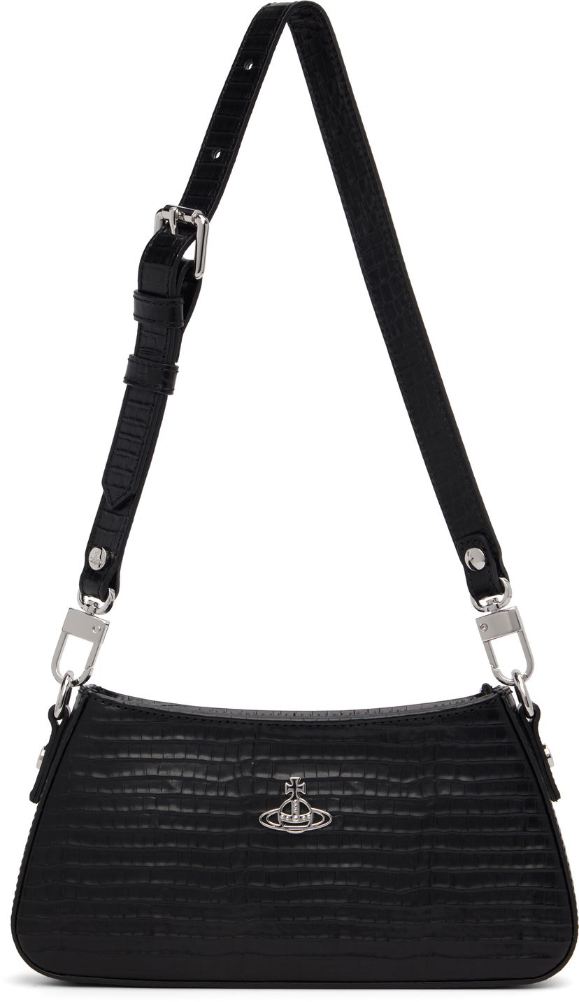 Olkalaukku Vivienne Westwood Vivienne Westwood Tasha Shoulder Phone Bag Musta | 5801000GW-L00C0-