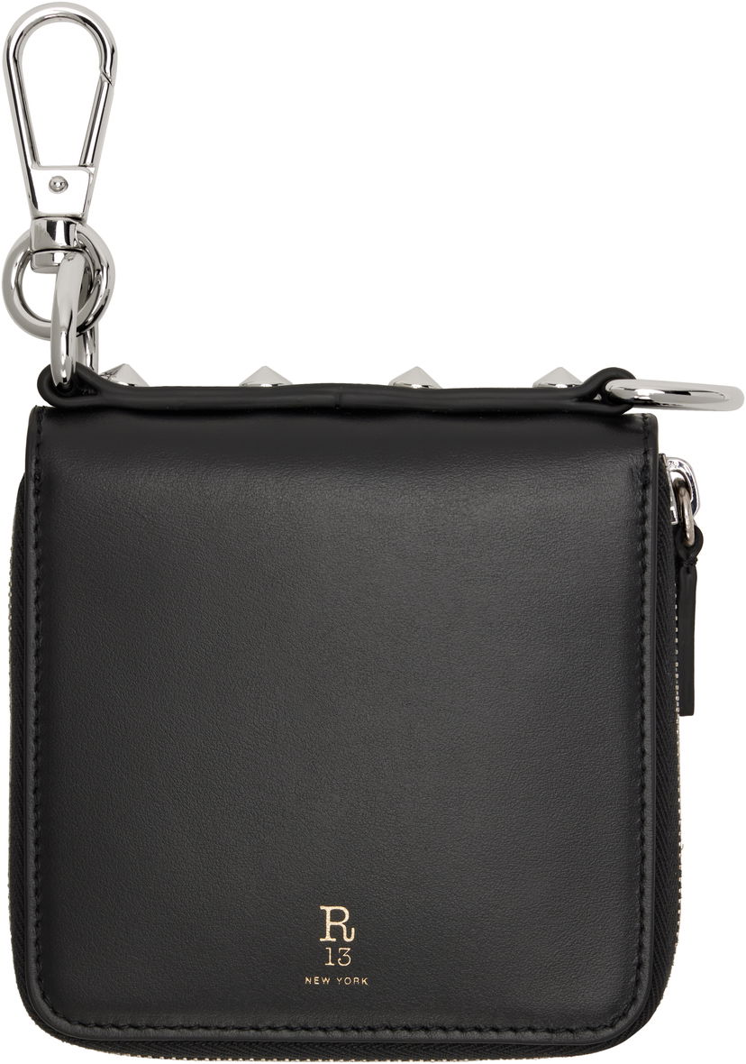 Lompakko R13 R13 Clasp Wallet Musta | R13WA064-A001