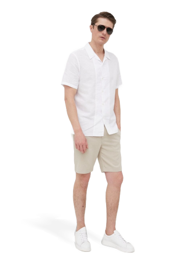 Shortsit Samsoe Samsoe Smith Shorts Beige | M20300051