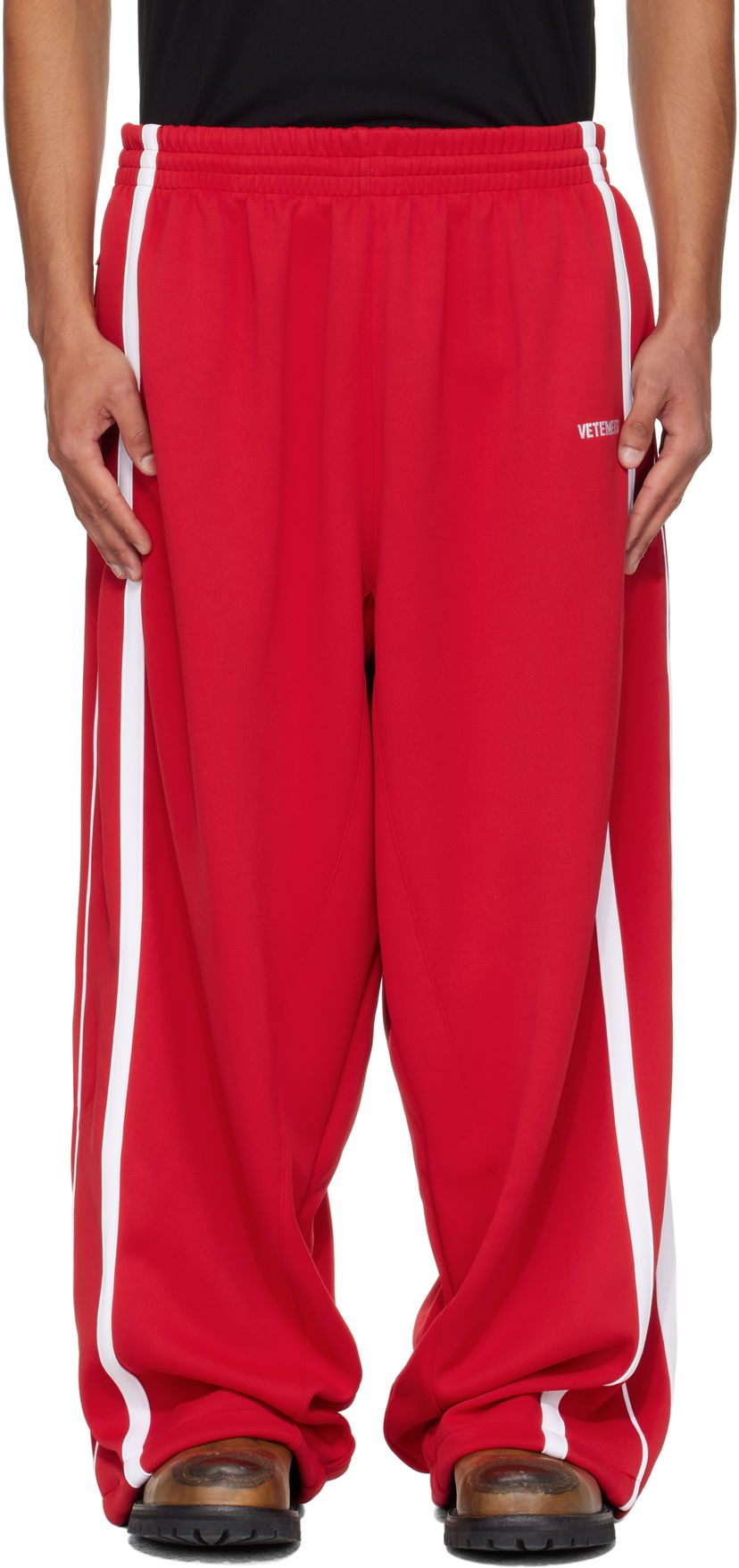 Verryttelyhousut VETEMENTS VETEMENTS Gym Pants Punainen | UH76GP300R