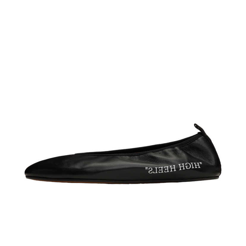 Tennarit ja kengät Off-White High Heel Ballerina Flats Musta | OWIK003C99LEA0011001