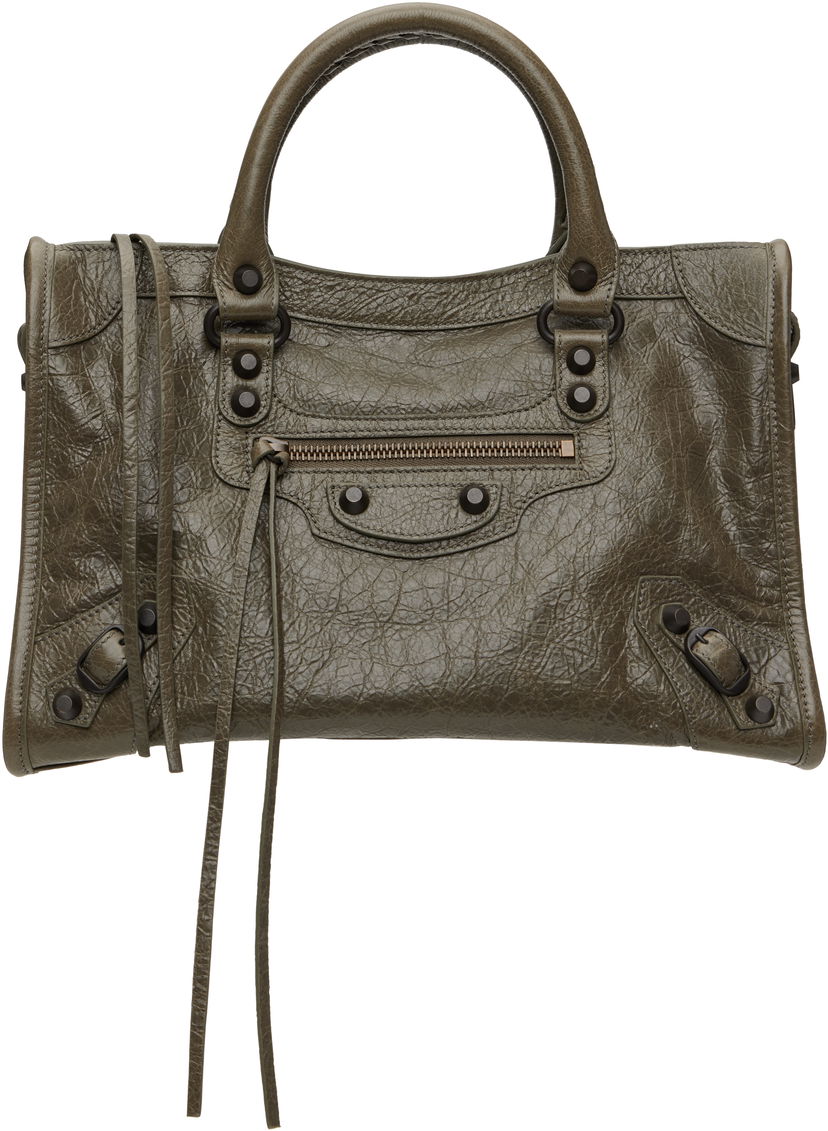 Käsilaukku Balenciaga Balenciaga 'Le City' Small Bag Vihreä | 811442 2ABEK