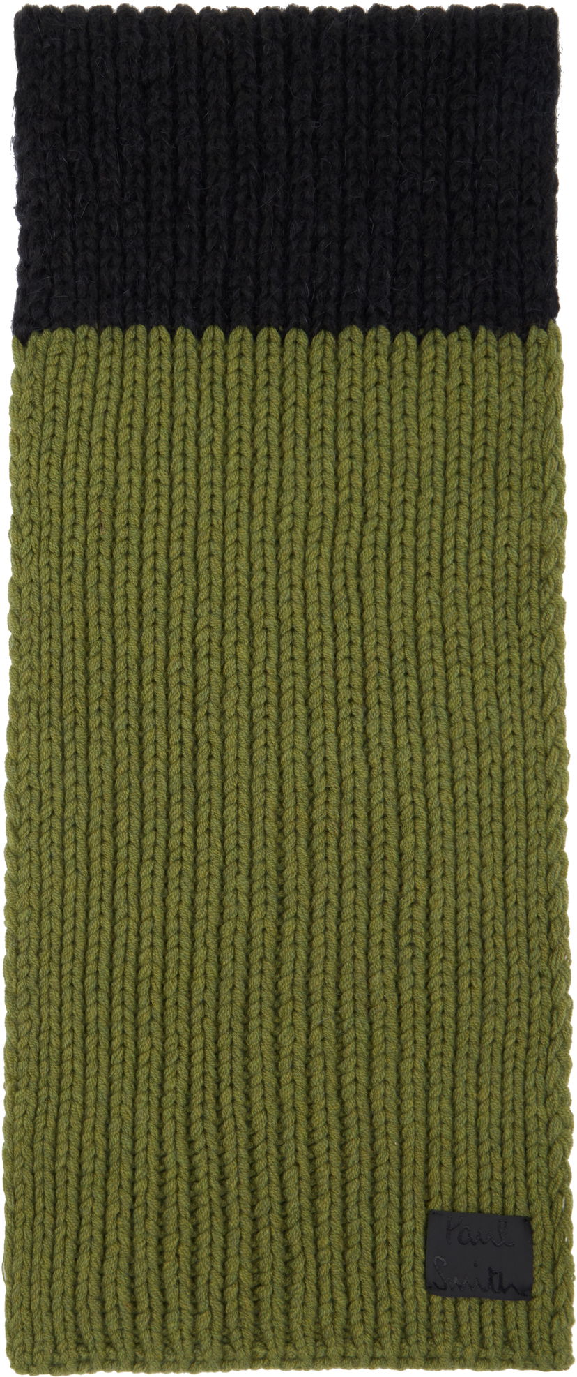 Huivi Paul Smith Paul Smith Two-Tone Knitted Mohair Scarf Vihreä | M1A-151MK-N263-79