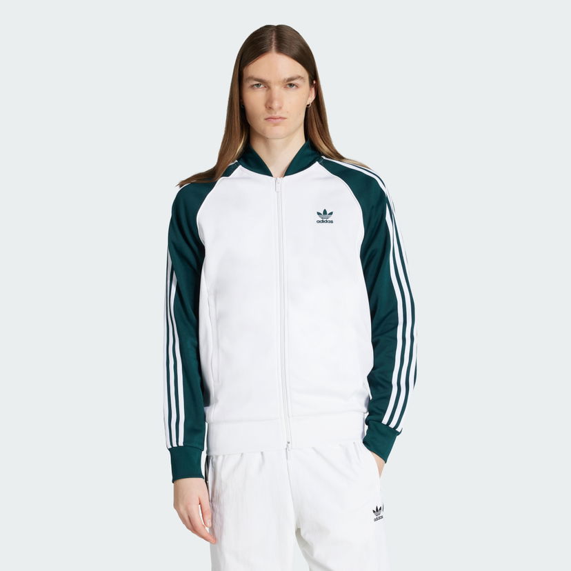 Takki adidas Performance Adicolor Classics SST Track Jacket Valkoinen | JY1293