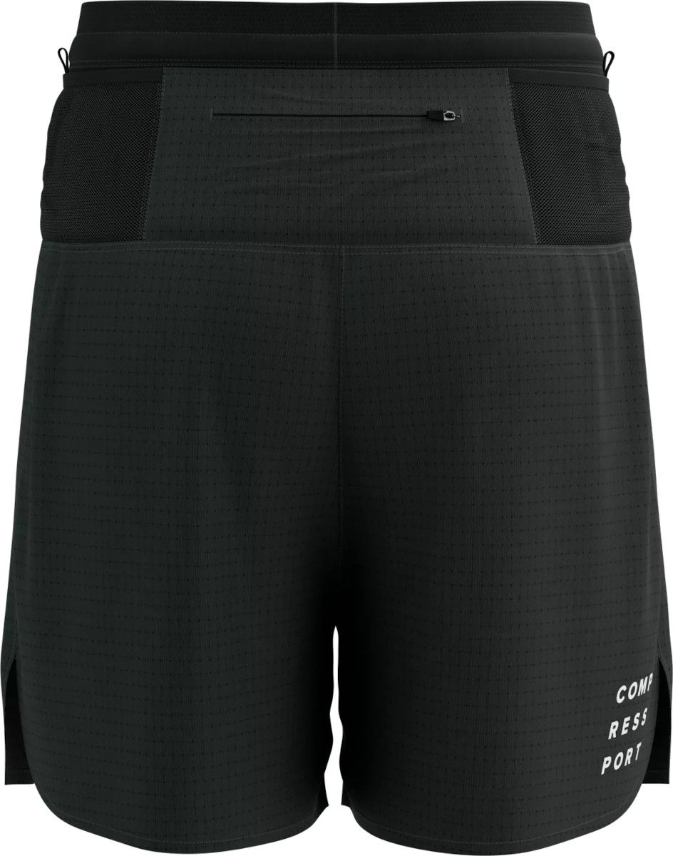 Shortsit Compressport Trail Racing Overshort Shorts Musta | ashm3739000, 1