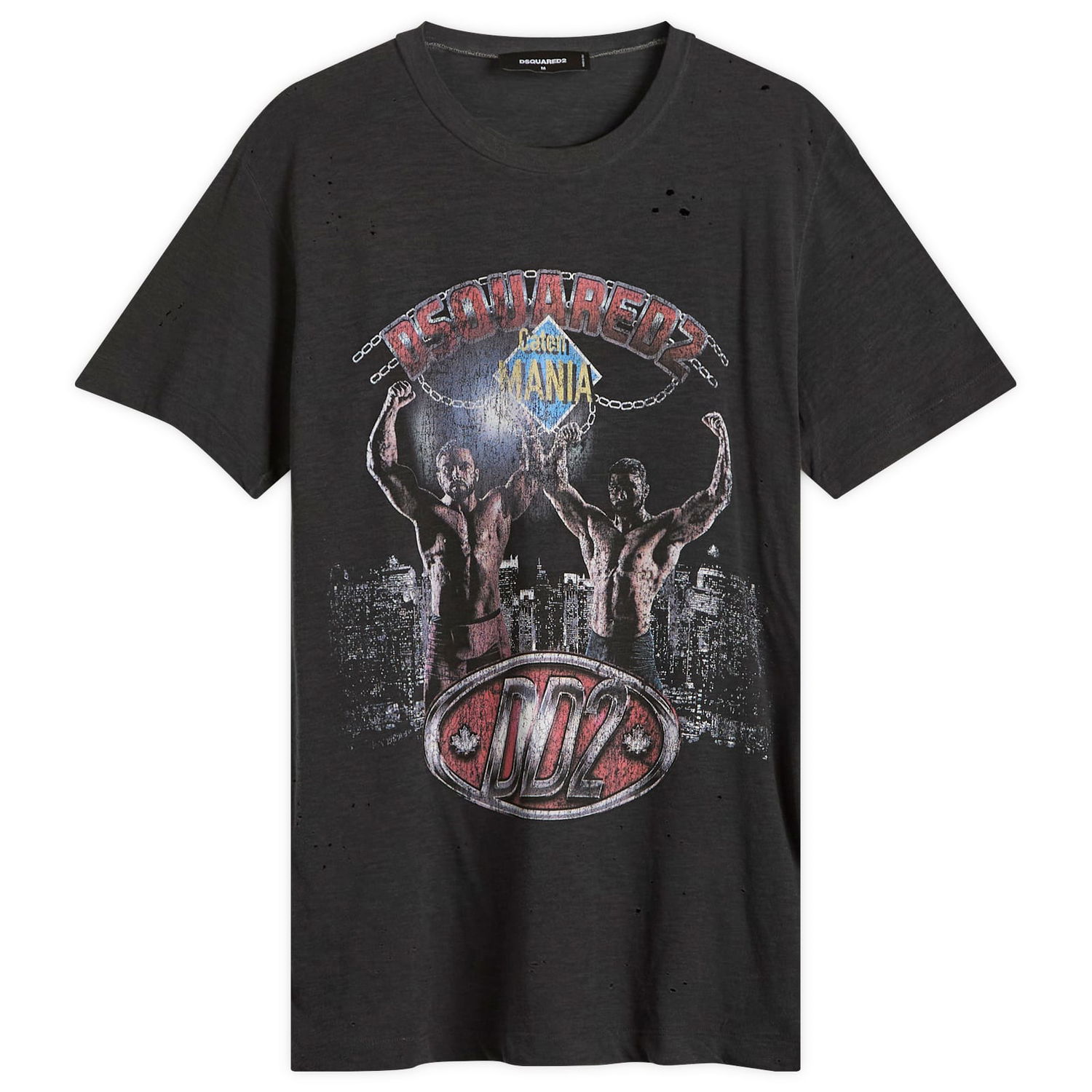 T-paita DSQUARED2 Dsquared2 Cigarette Fit T-Shirt, Size Large Musta | S71GD1530-S22146-814, 1