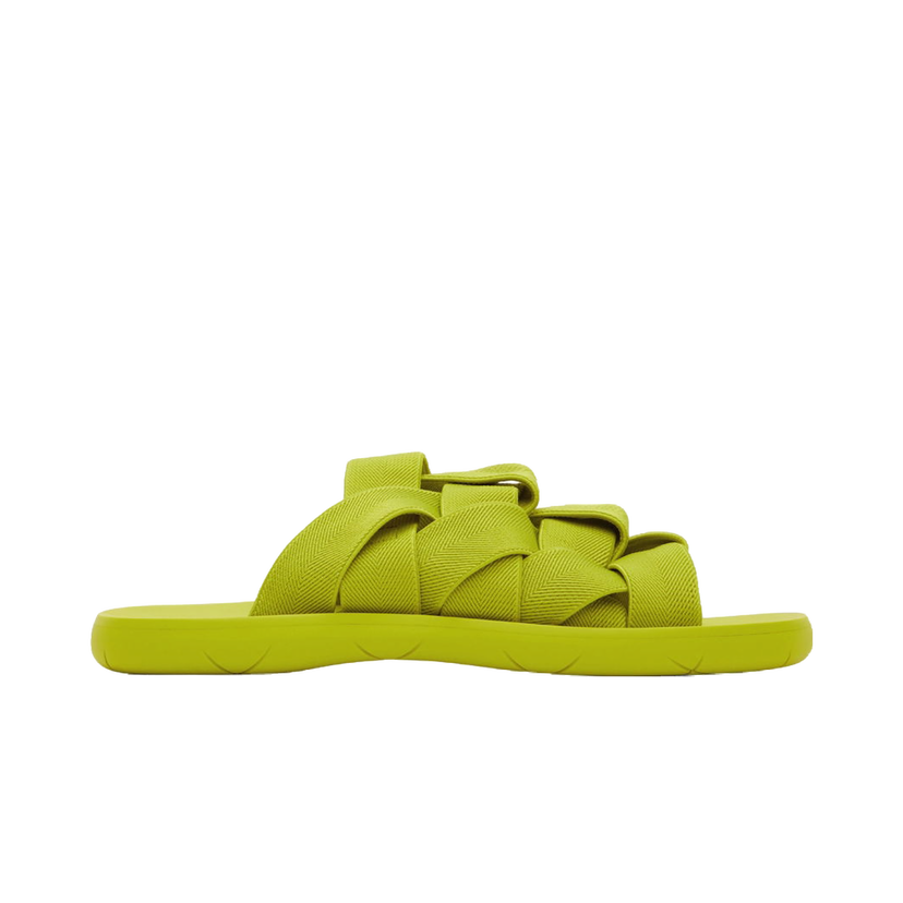 Tennarit ja kengät Bottega Veneta Intrecciato Slides "Green" Vihreä | 651402 V0GV0