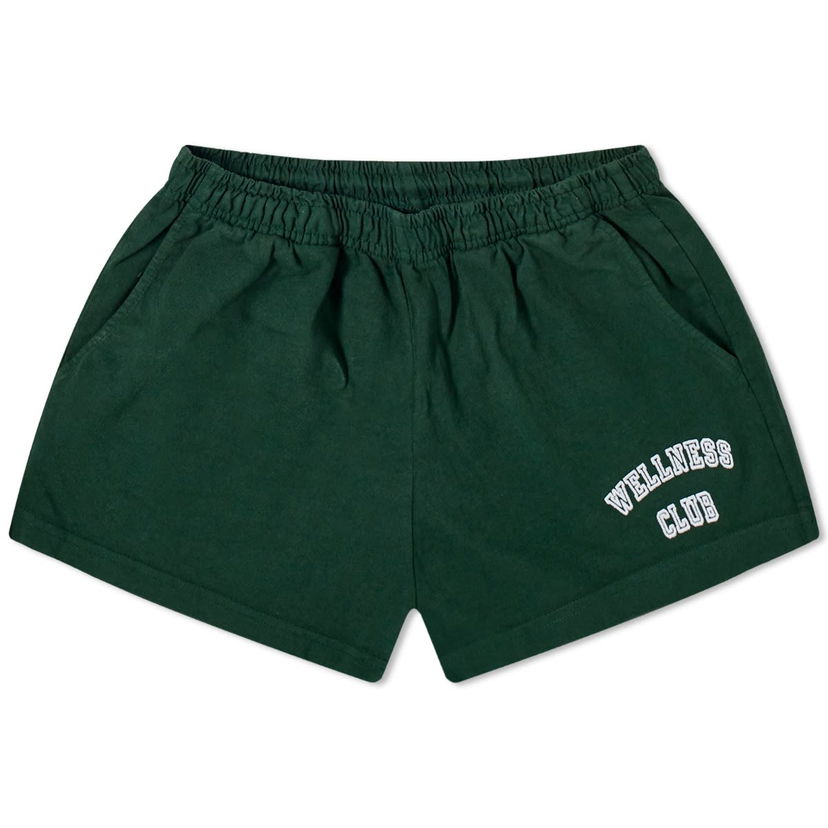 Shortsit Sporty & Rich Wellness Club Disco Shorts Vihreä | SH874FO