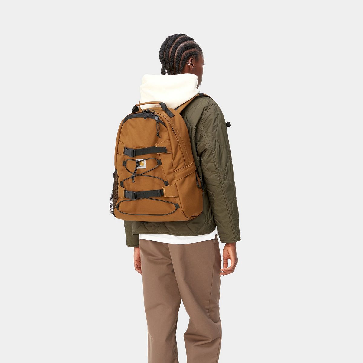 Reppu Carhartt WIP Kickflip Backpack "Deep H Brown" Ruskea | I031468_1NF_XX, 1