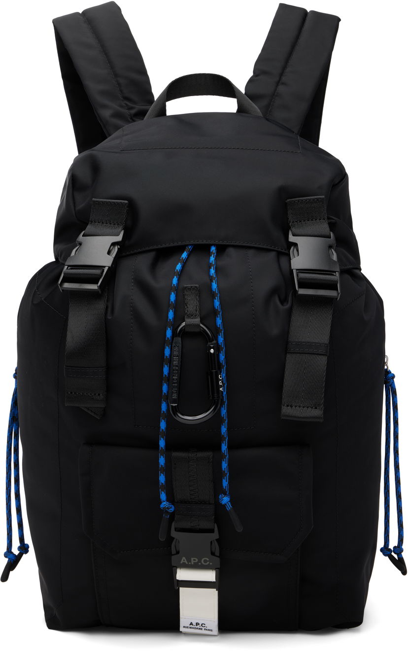 Reppu A.P.C. A.P.C. Trek Backpack Musta | PAAGR-H62220