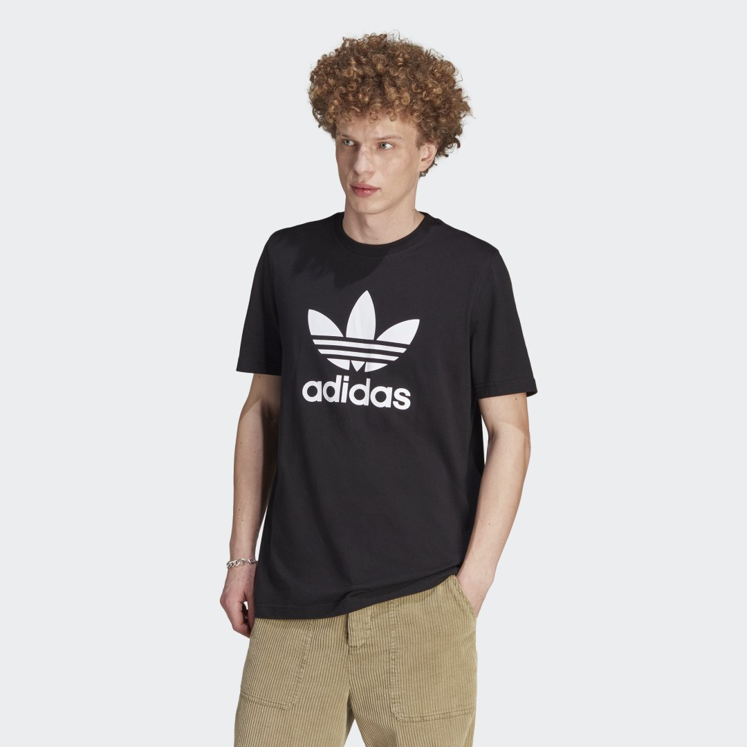 T-paita adidas Originals Adicolor Classics Trefoil Tee Musta | IM4410, 0