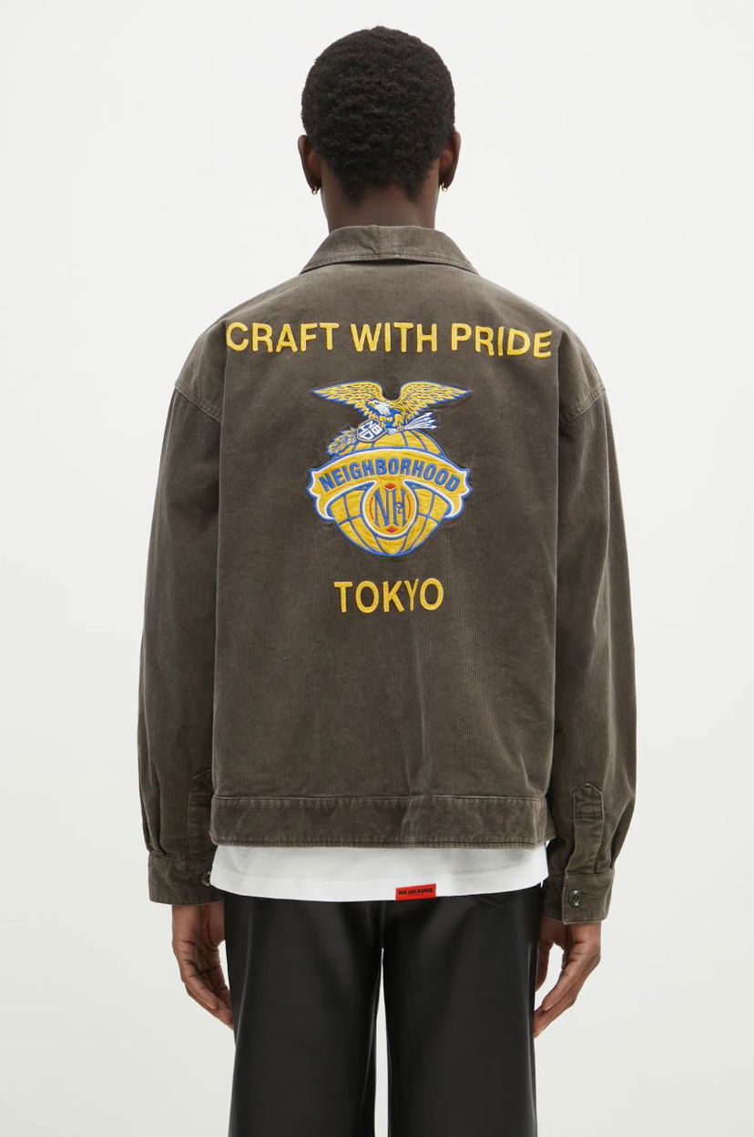 Takki Neighborhood Corduroy Jacket NEIGHBORHOOD Ruskea | 242UTNH.JKM01