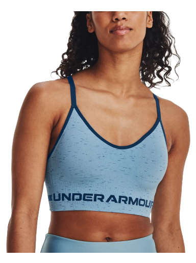 Rintaliivit Under Armour UA Seamless Low Long Htr Bra Sininen | 1357232-490