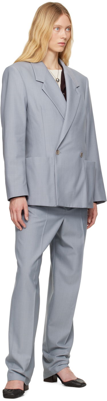 Takki LEMAIRE Lemaire Double-Breasted Tailored Blazer Harmaa | JA1073 LF414, 3