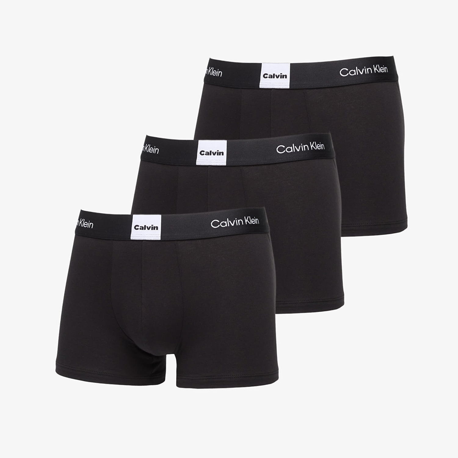 Nyrkkeilijät CALVIN KLEIN Trunk 3-Pack Musta | LV00NB4476 UB1, 0
