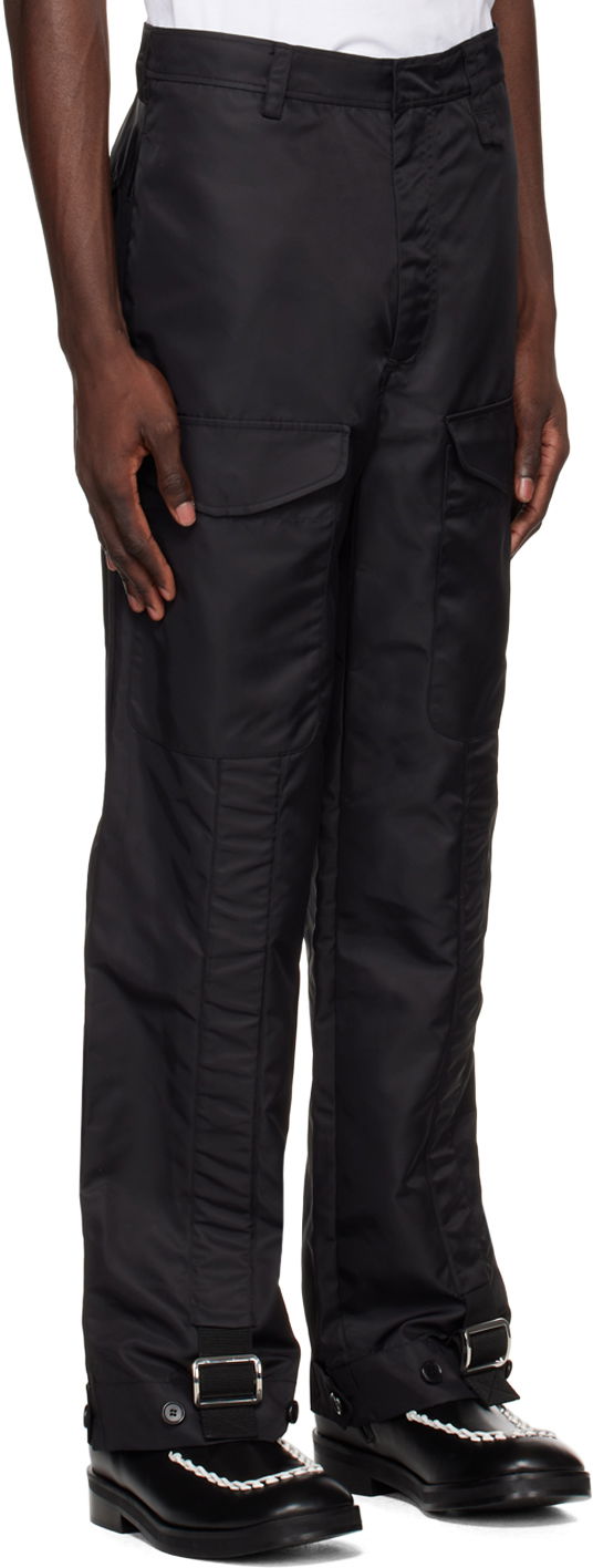 Cargo housut Simone Rocha Simone Rocha Cinch Strap Trousers Musta | 4053 1002, 1