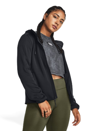 Tuulitakki Under Armour UA Mission Full-Zip Musta | 1378850-001