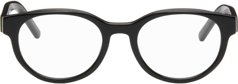 Aurinkolasit Givenchy GV Day Text Logo Circular Frame Optical Glasses Musta | GV50095IW50001 192337238659