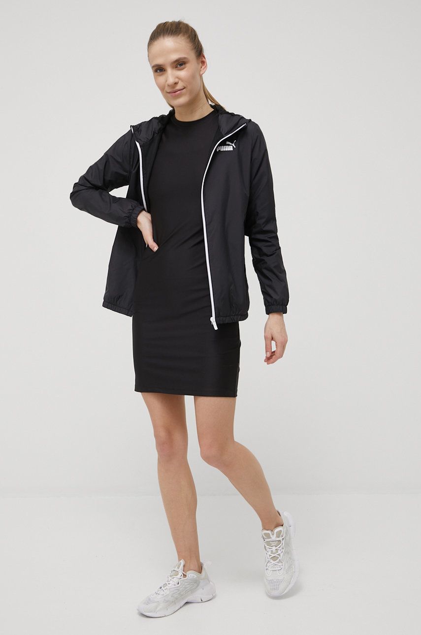 Tuulitakki Puma Essentials Solid Windbreaker Musta | 847494, 0