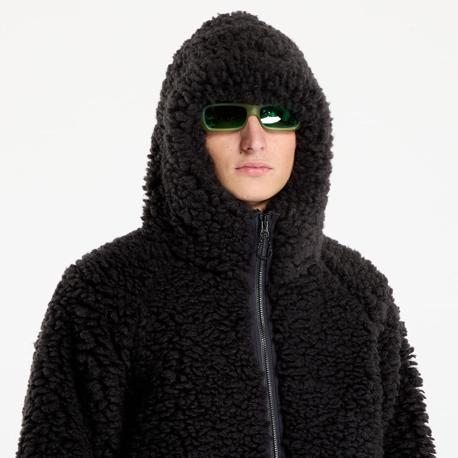 Takki OAKLEY Fgl Link Boa Hooded Sherpa Jacket Musta | FOA408121-01N, 1