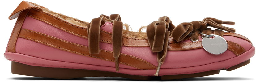 Tennarit ja kengät KIKO KOSTADINOV Lella Hybrid Ballerina Flats Vaaleanpunainen | KKAW25FT06