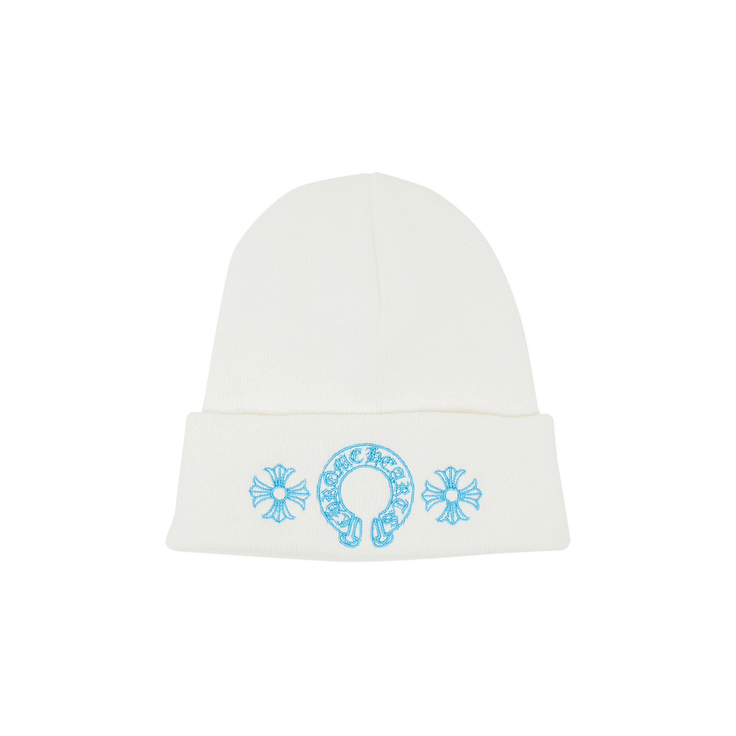Pipo Chrome Hearts Miami Exclusive Horseshoe Beanie Valkoinen | 1383 100000702MEHB WTBL, 0