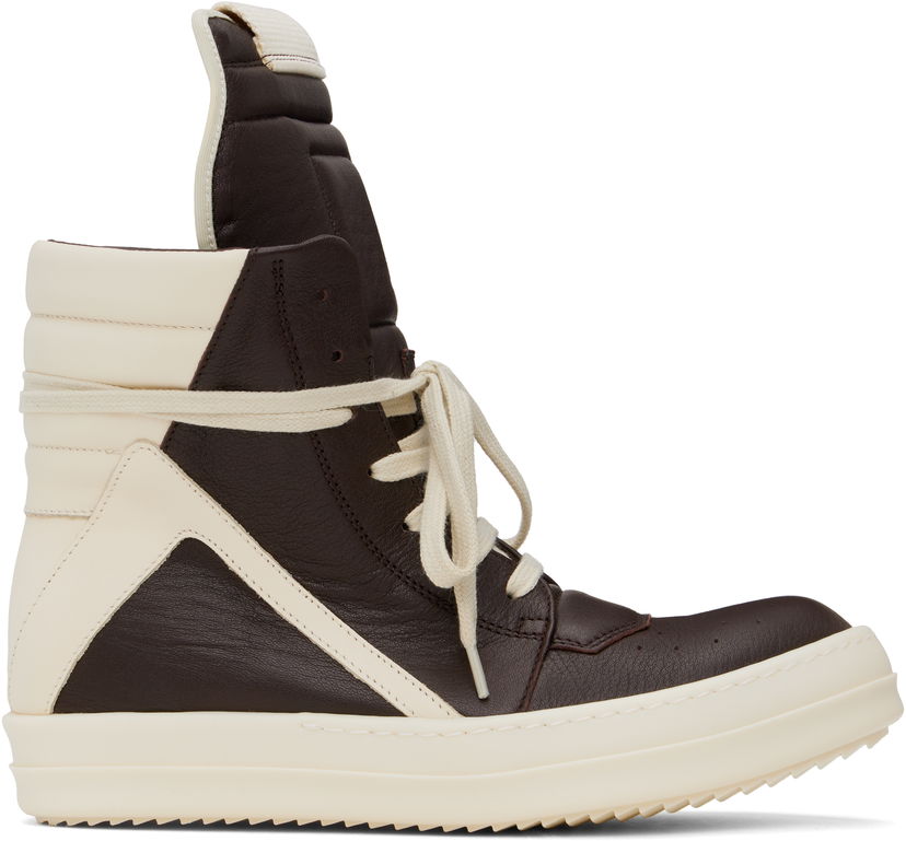 Tennarit ja kengät Rick Owens Rick Owens Hollywood Geobasket Ruskea | RP01E7894 LGYLCO